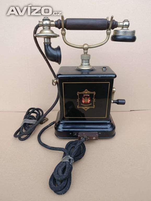 Foto inzerátu Krásný velmi starý dánský telefon JYDSK