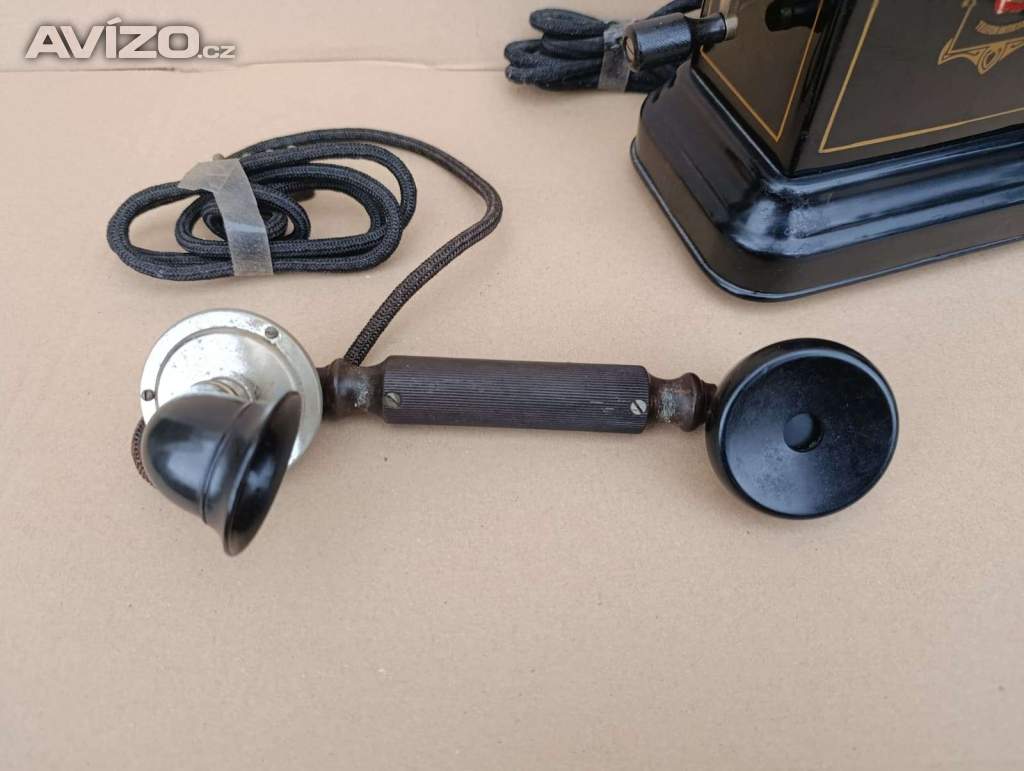 Foto inzerátu Krásný velmi starý dánský telefon JYDSK