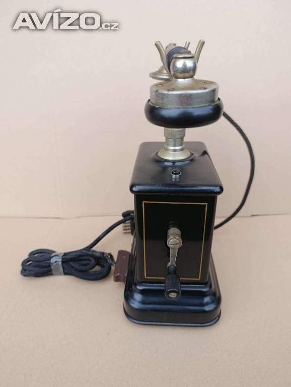 Foto inzerátu Krásný velmi starý dánský telefon JYDSK