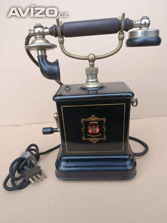Foto inzerátu Krásný velmi starý dánský telefon JYDSK