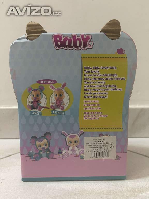 Foto inzerátu Panenka Baby Lovely.