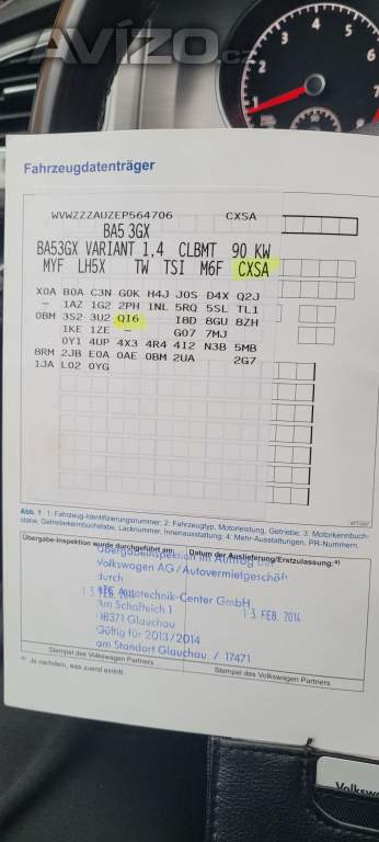 Foto inzerátu VW Golf Variant 1,4 TSi 90kW benzín Comfortline