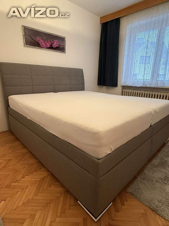 Kvalitní manželská postel + matrace s Aloe Vera + rošty