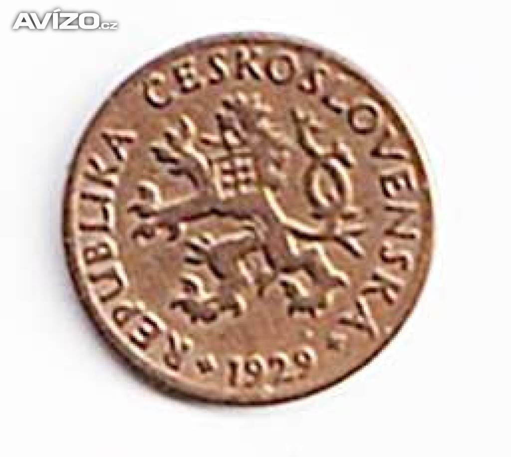 Foto inzerátu 5 haléř ČSR  1929	