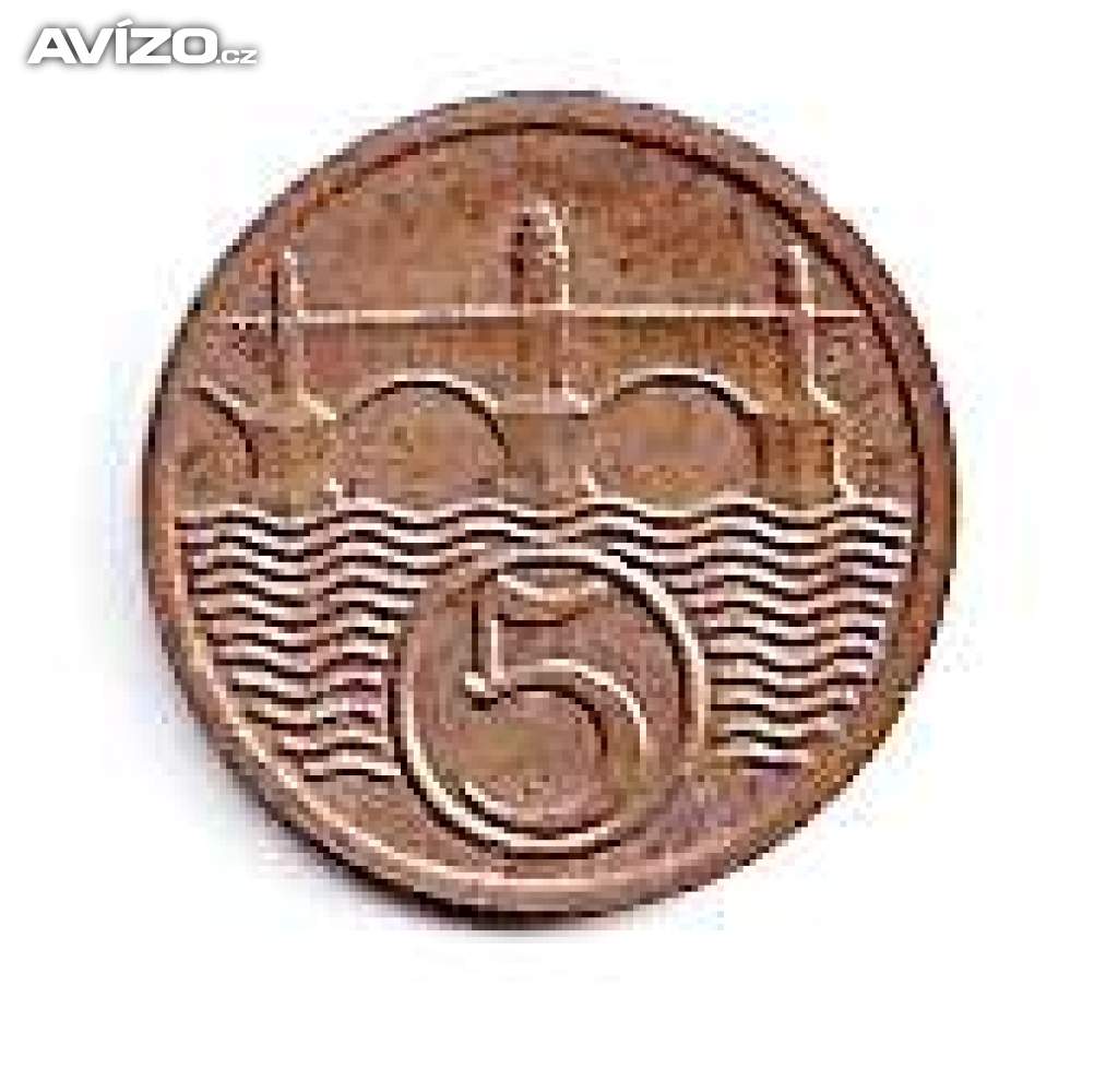 5 haléř ČSR  1931	