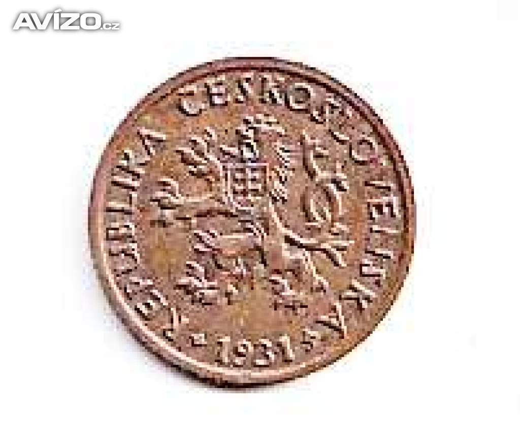 Foto inzerátu 5 haléř ČSR  1931	
