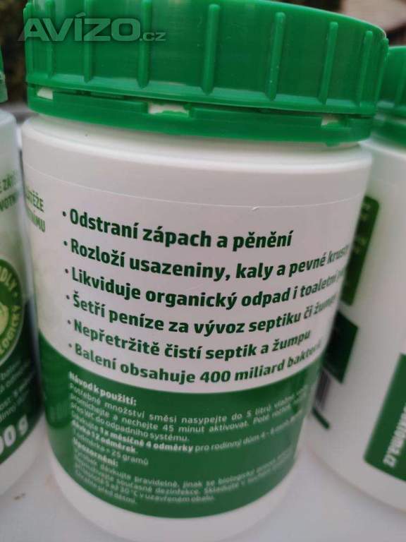 Foto inzerátu Bakterie do septiku 350,-Kč PROSTĚJOV