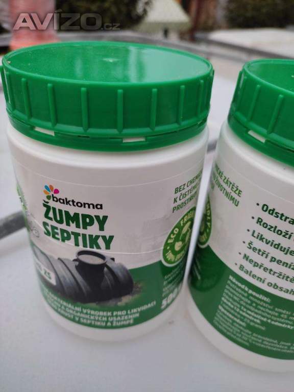 Foto inzerátu Bakterie do septiku 350,-Kč PROSTĚJOV