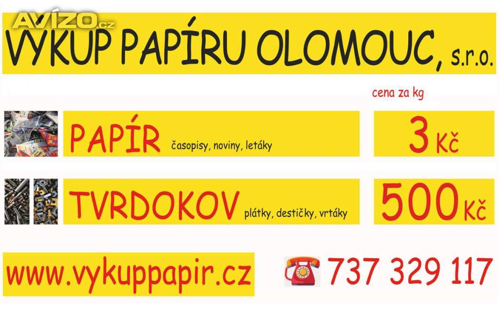 Výkup tvrdokovu , plátky , destičky , vrtáky , frézy - 500 Kč/kg
