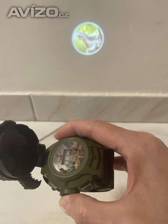 Foto inzerátu Nové hodinky Dinosaurus s projekcí.