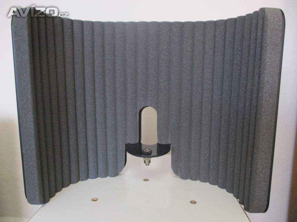 Akustický paravan pro nahrávání + Pop filter