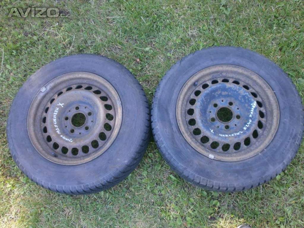 2xObutá Celoroční kola na MERCEDES BENZ  GOOD YEAR 205/65 R15  2x 6,3MM