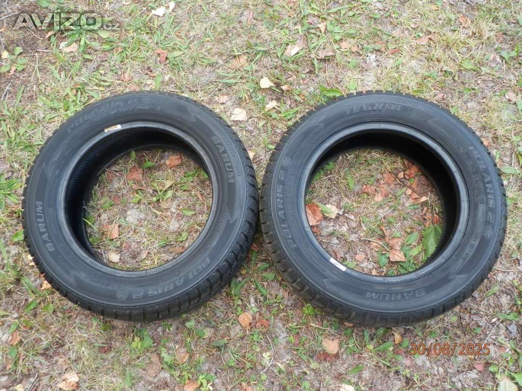 2xZimní gumy BARUM 185/60 R14  2x8MM 