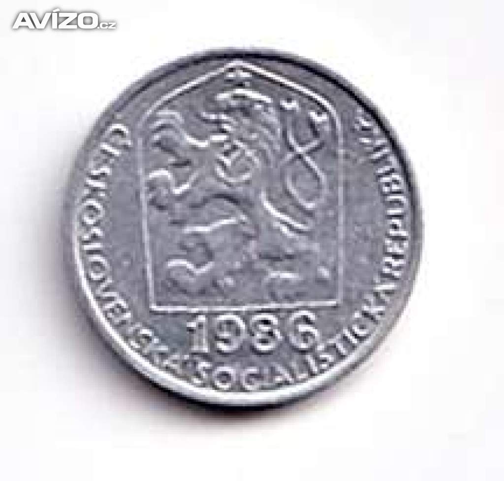 Foto inzerátu 5 haléř ČSR  1986