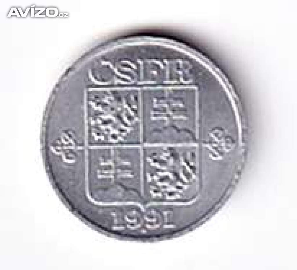 Foto inzerátu 5 haléř ČSR  1991	