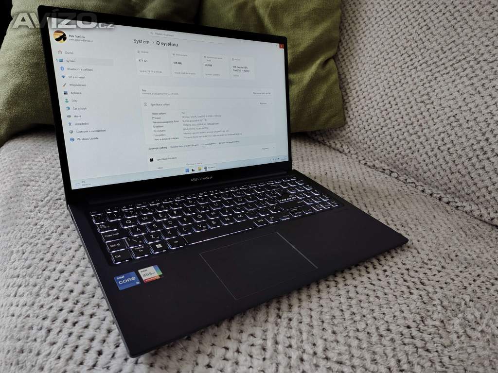 Asus Vivobook 15 (X1504ZA-BQ093W) modrý