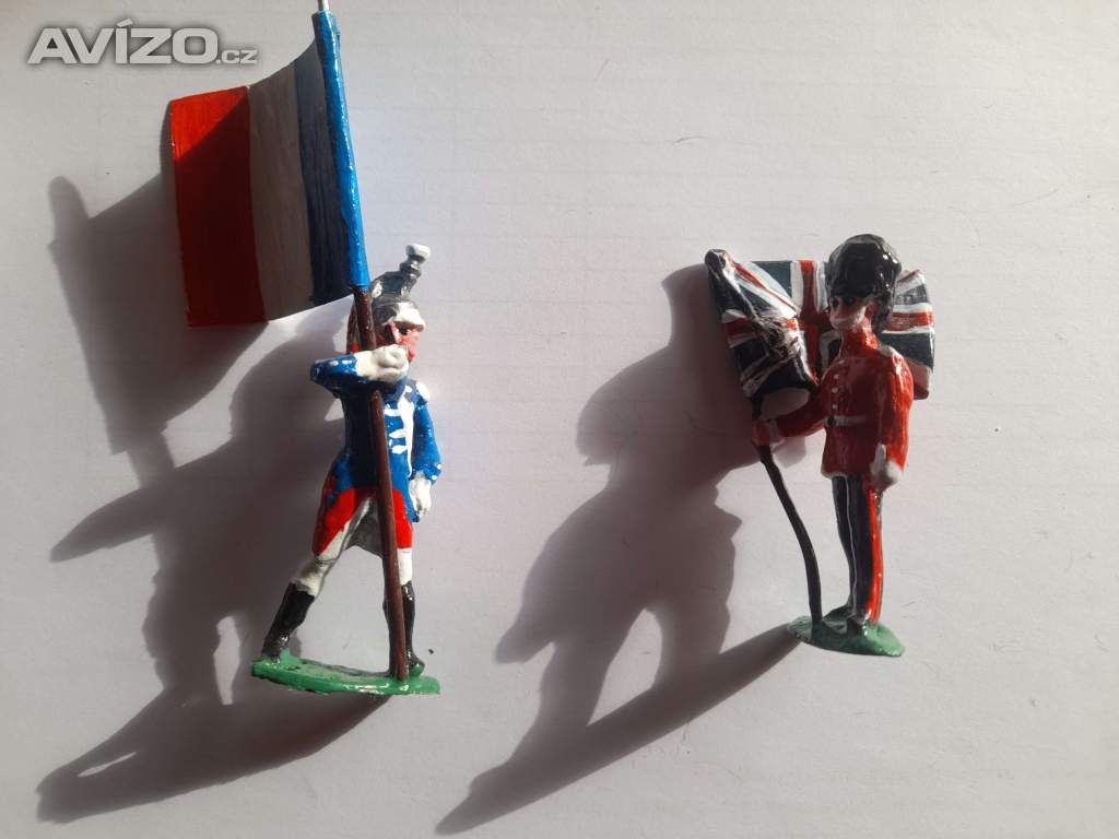 Foto inzerátu Cínové figurky - rytíři .7.letá válka a další vojáčci