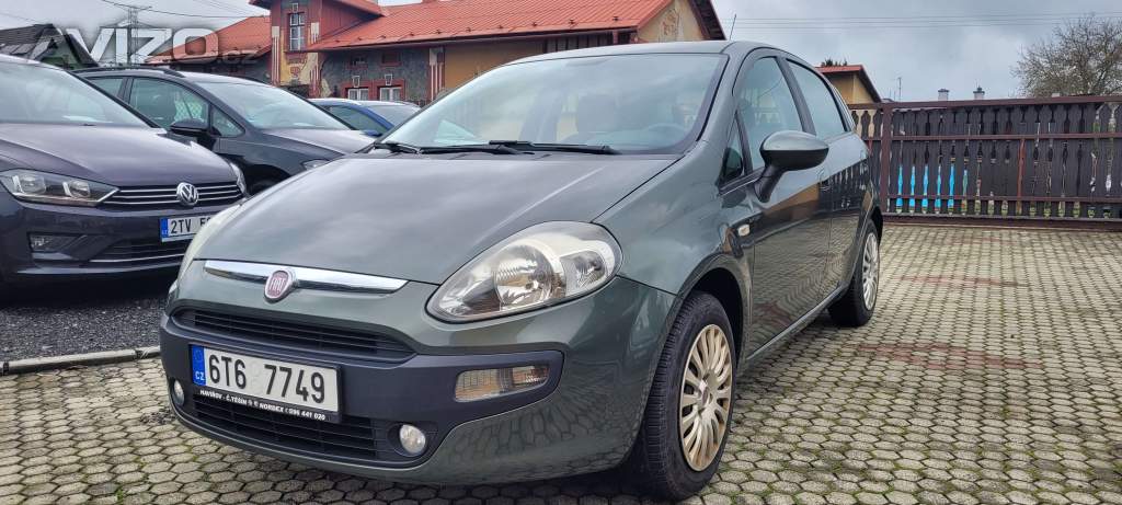 Fiat Punto Evo 1,2i 48kW koupeno v ČR 1.Majitel
