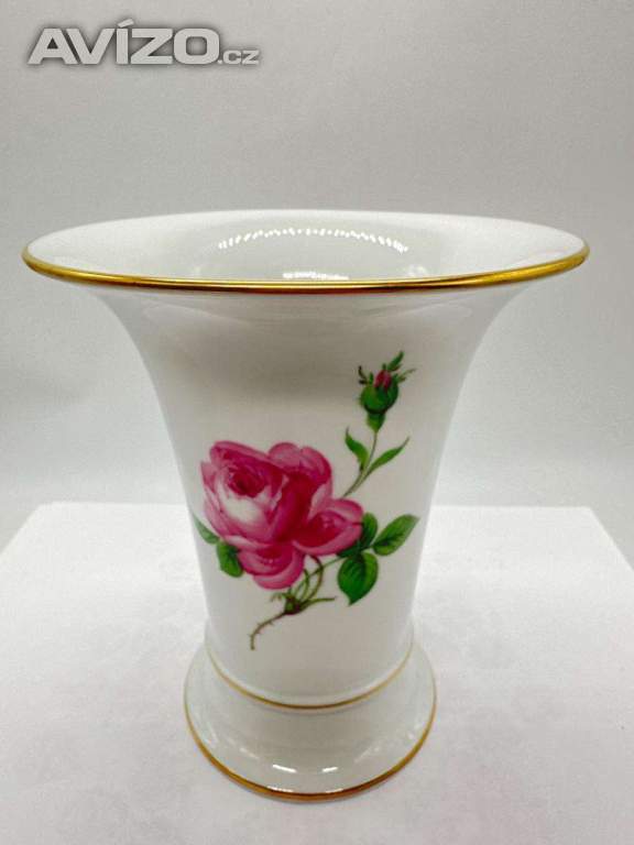 Míšeň, porcelánová váza