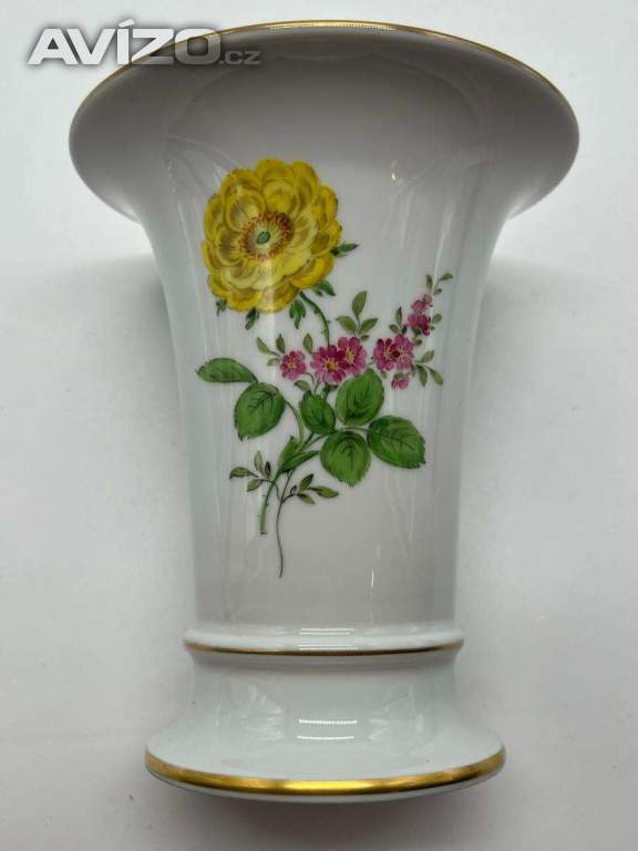 Míšeň, porcelánová váza