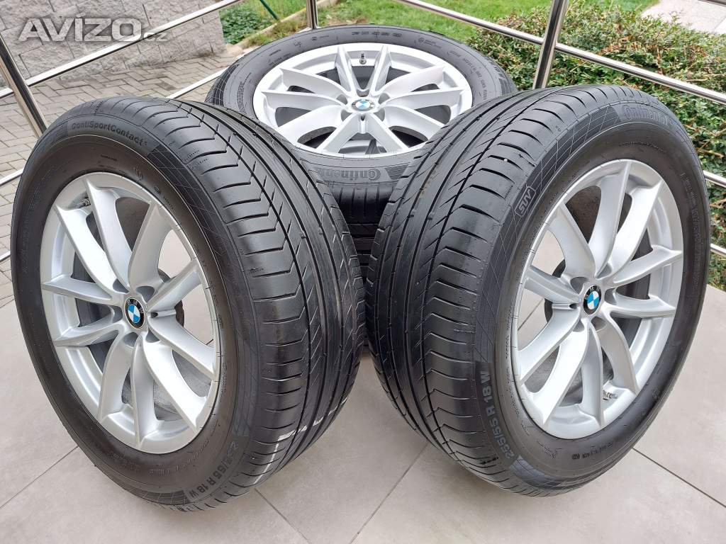 Originální ALU kola na BMW X5 255/55/ R18 105W