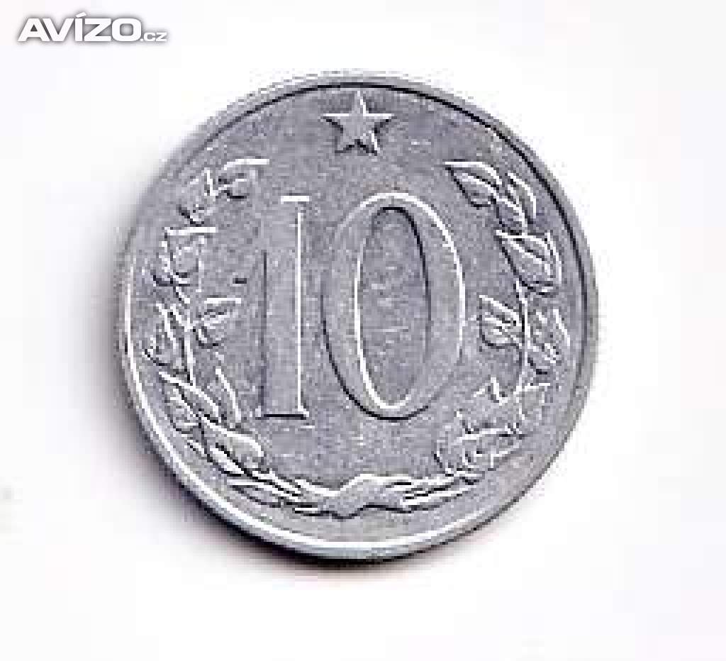 10 haléř ČSR  1968	