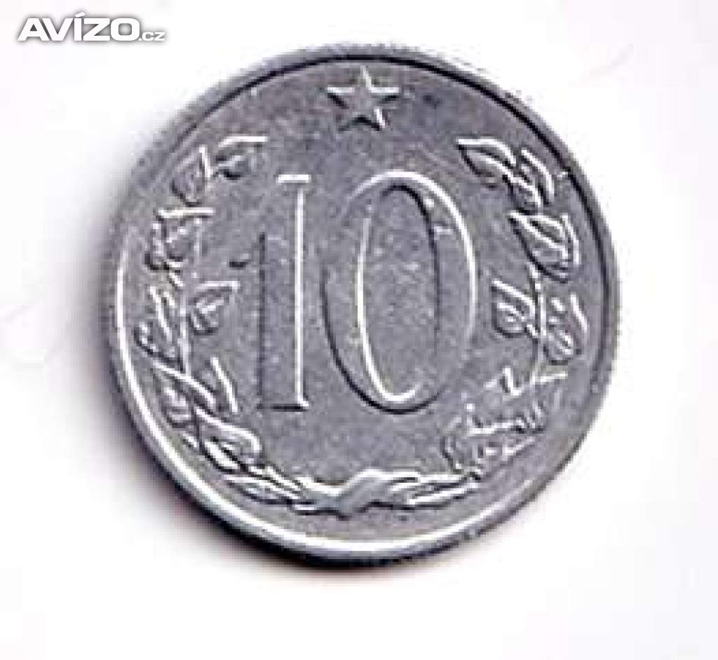 10 haléř ČSR  1970	
