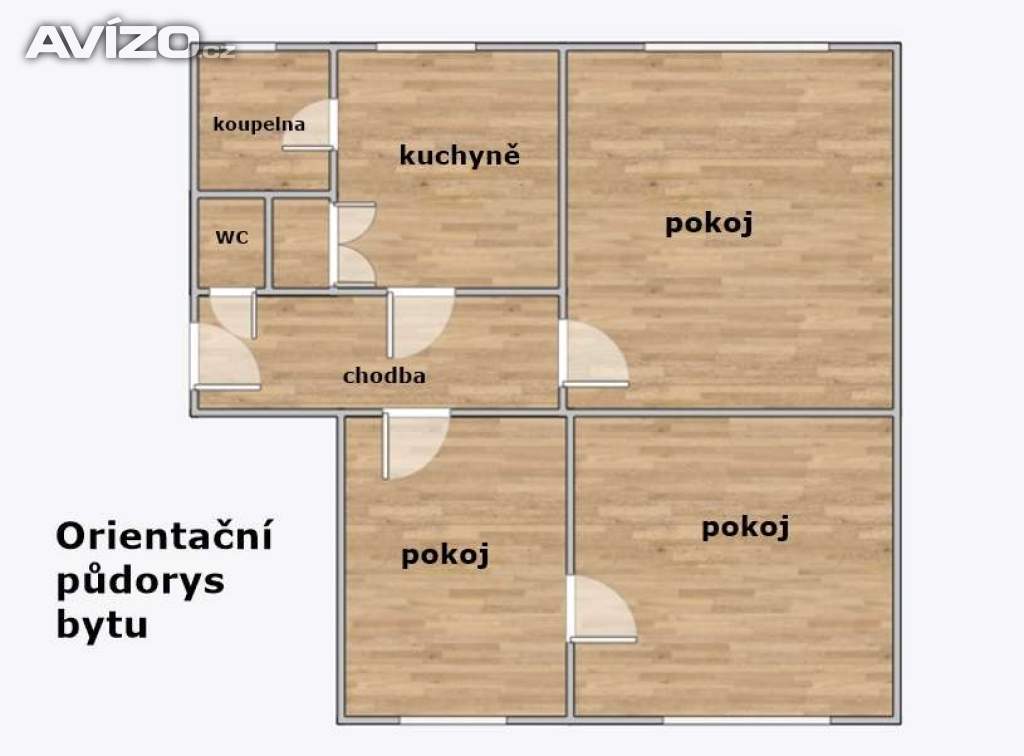 Foto inzerátu Pronájem, byt 3+1, 98 m2, Ostrava, ul. Přemyslovců