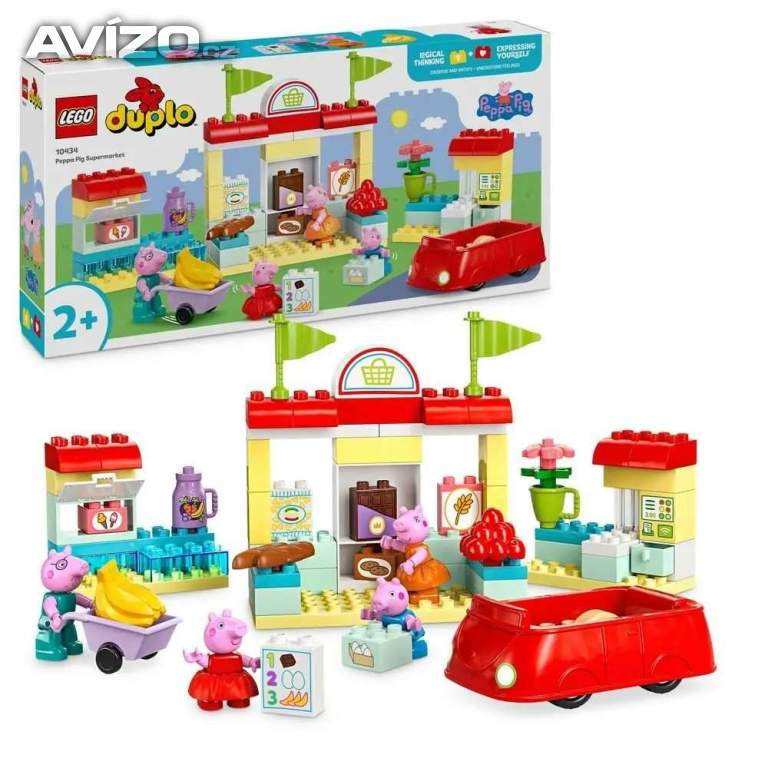 LEGO® DUPLO® Prasátko Peppa 10434 Supermarket