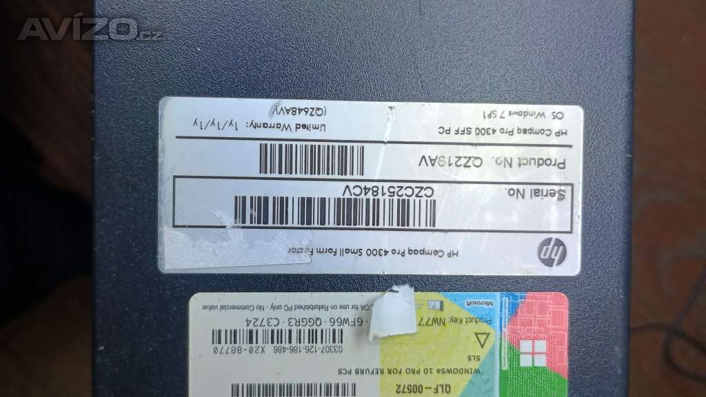 Foto inzerátu PC#215 repasovaný počítač HP Compaq, Core i3