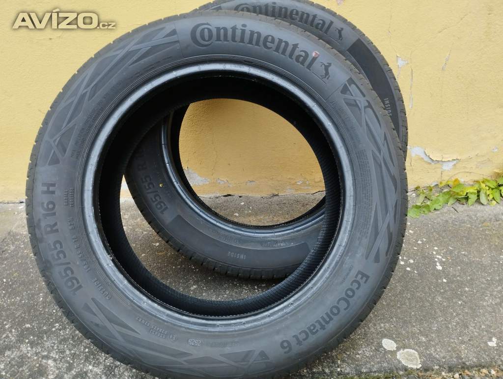 Sada letních pneu Continental 195/55 R16  H