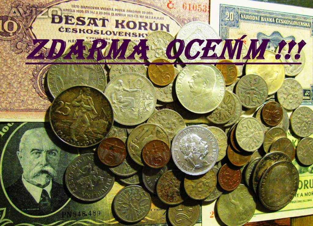  Ocením vaše staré mince a bankovky ( Benešov )