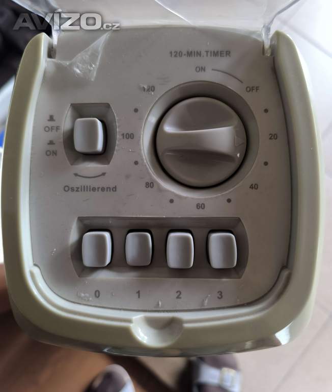 Foto inzerátu Sloupový ventilátor otočný s časovačem