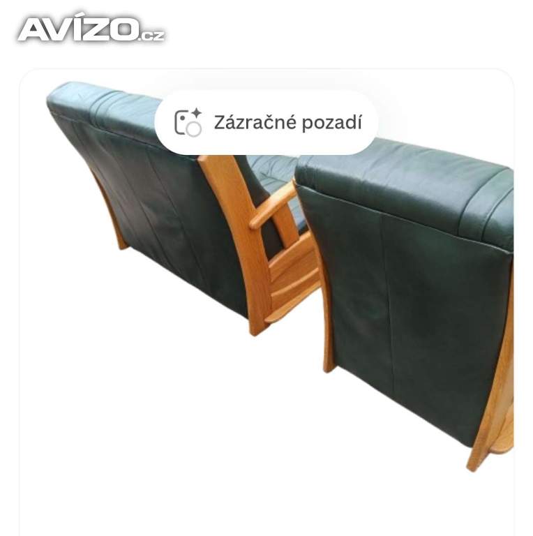 Foto inzerátu Kožená sedačka 2+ 1