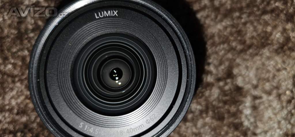 Foto inzerátu Prodávám objektiv Panasonic Lumix S 18-40 mm f/4,5-6,3