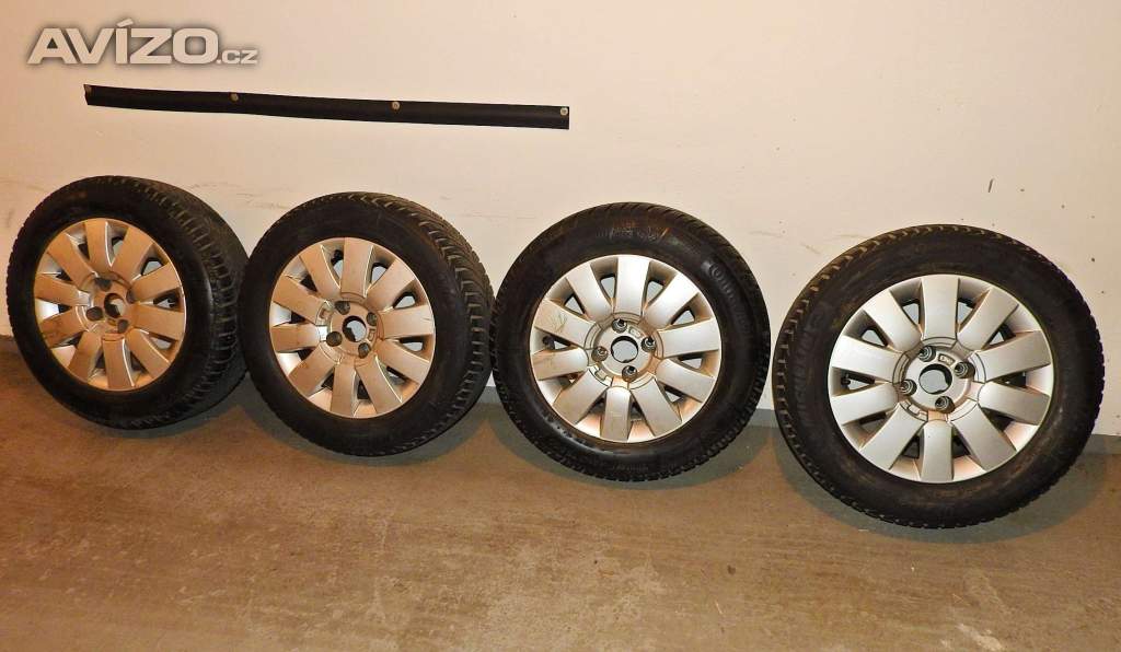 Zimní sada ALU 15 Michelin, 185/65 R15 / 6JX15, 4x108, 7 mm, CITROËN, Peugeot, Ford, Volvo