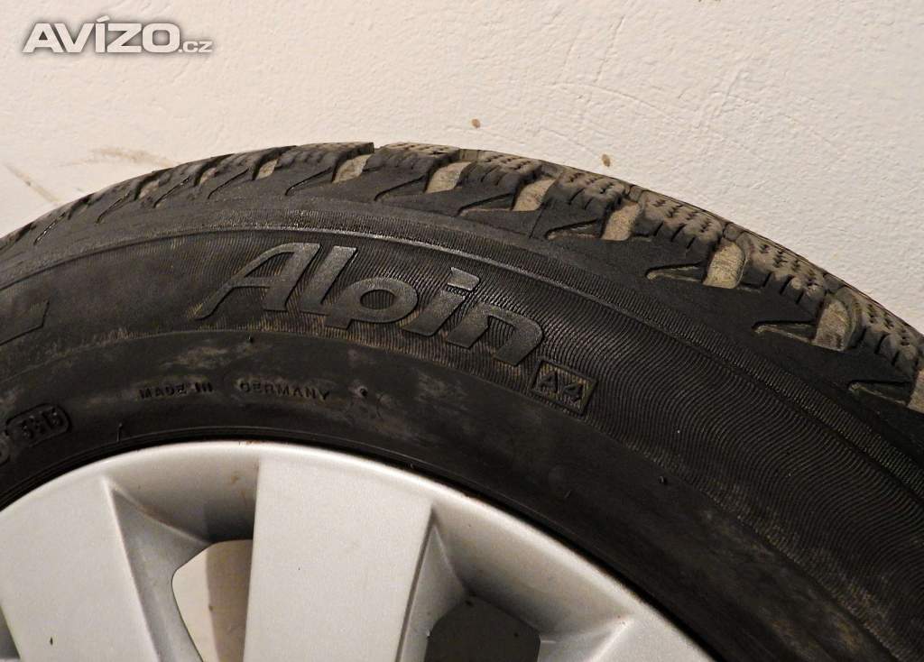 Foto inzerátu Zimní sada ALU 15 Michelin, 185/65 R15 / 6JX15, 4x108, 7 mm, CITROËN, Peugeot, Ford, Volvo