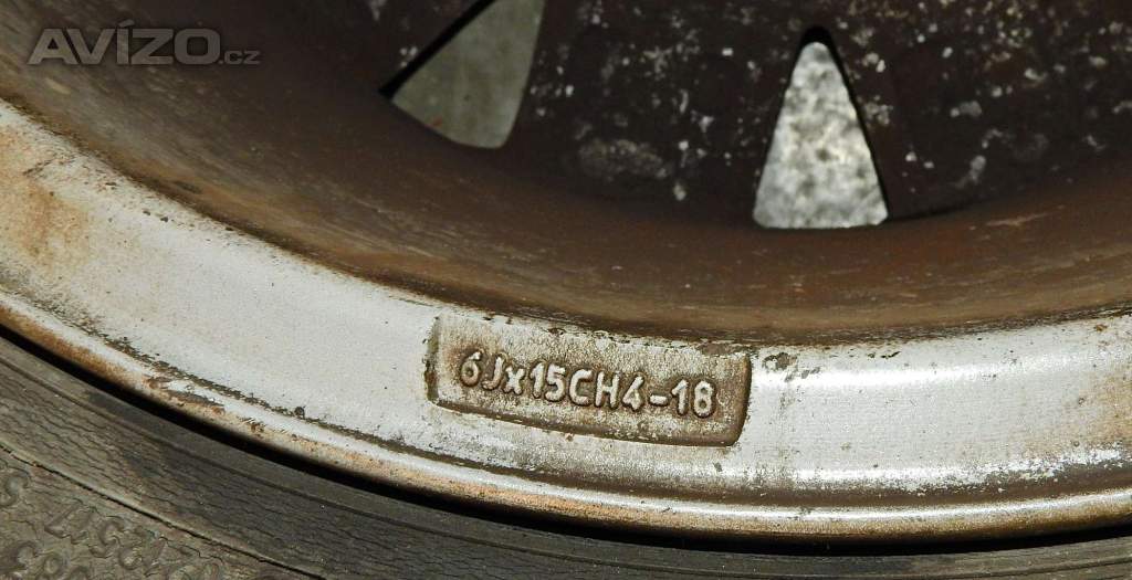 Foto inzerátu Zimní sada ALU 15 Michelin, 185/65 R15 / 6JX15, 4x108, 7 mm, CITROËN, Peugeot, Ford, Volvo