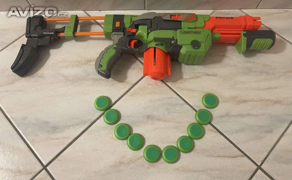 Nerf Vortex Praxis.
