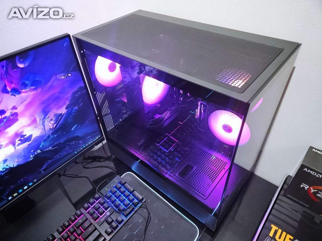 Foto inzerátu 🔥 Herní PC RTX 5050 | Ryzen 5 5500 | 32GB RAM | 1TB NVMe | DLSS 4 | WiFi | NOVÉ