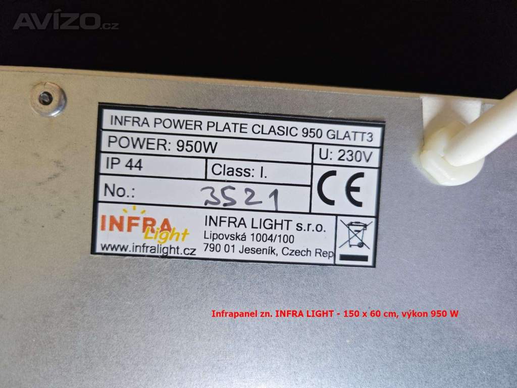 Foto inzerátu Infrapanely pro úsporné a zdravé vytápění