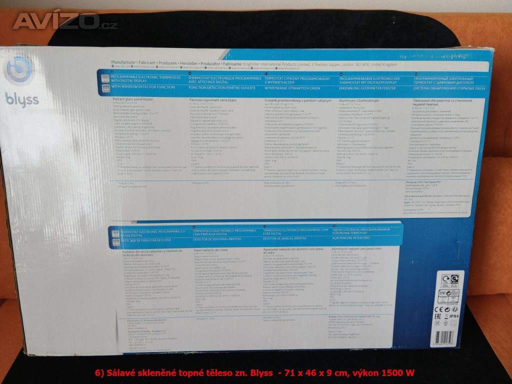 Foto inzerátu Infrapanely pro úsporné a zdravé vytápění