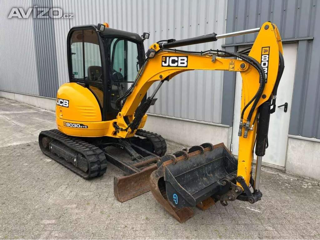 JCB 8030 ZTS•minibagr•3,2t-1190mth