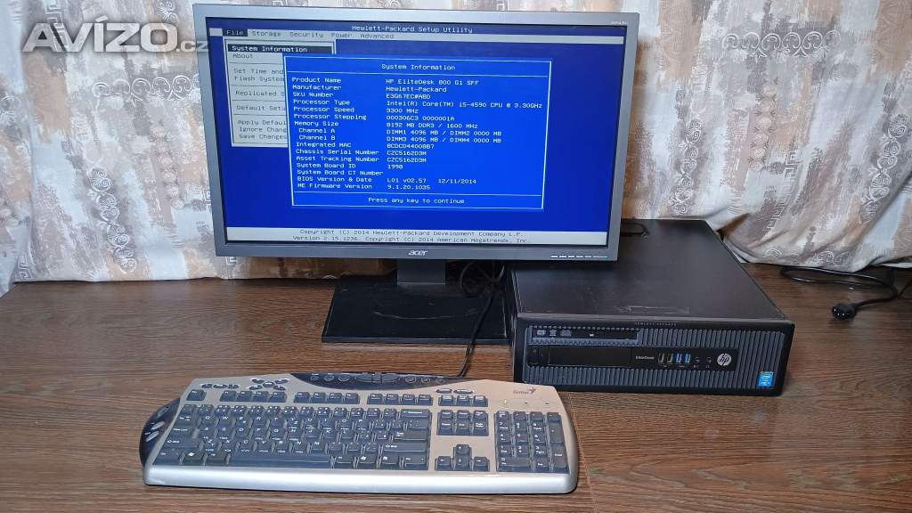 PC#216 repasovaný počítač HP Elite 800, i5, 8GB