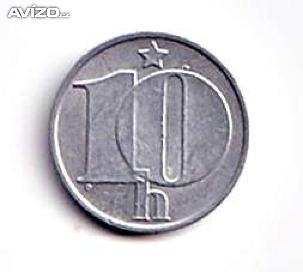 10 haléř ČSR  1974	