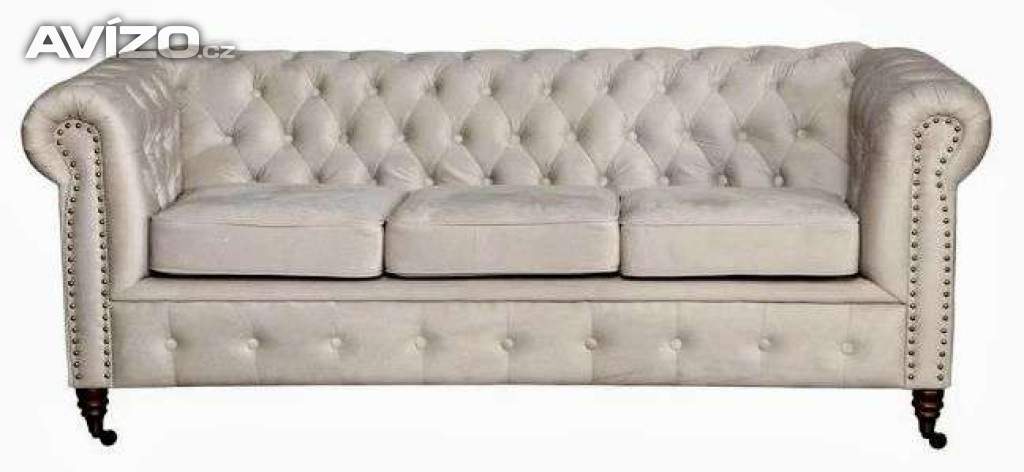 3-místná pohovka Chesterfield Oxford