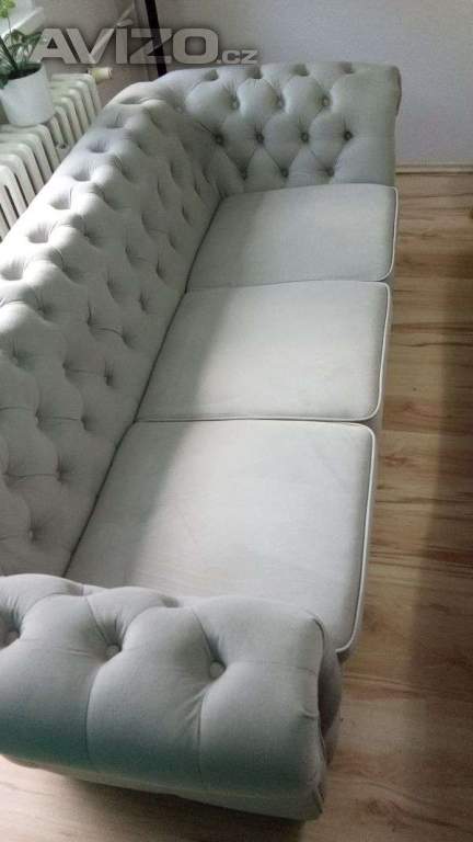 Foto inzerátu 3-místná pohovka Chesterfield Oxford