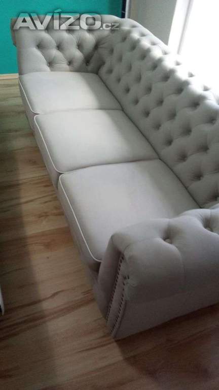 Foto inzerátu 3-místná pohovka Chesterfield Oxford