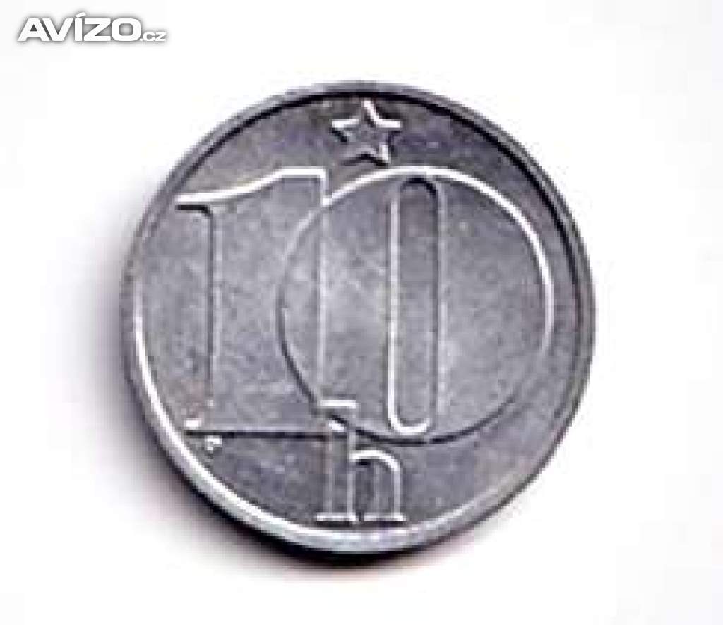 10 haléř ČSR  1989