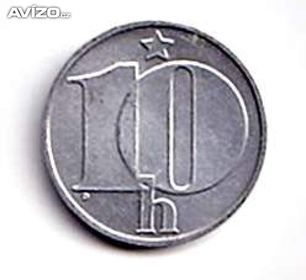 10 haléř ČSR  1990	